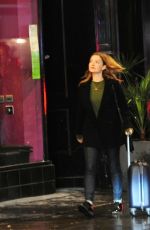 HOLIDAY GRAINGER on the Set of Capture in London 10/14/2019