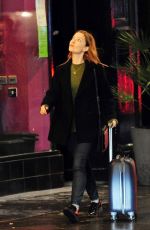 HOLIDAY GRAINGER on the Set of Capture in London 10/14/2019