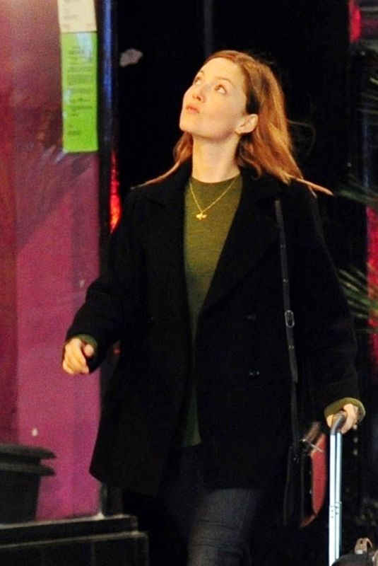 HOLIDAY GRAINGER on the Set of Capture in London 10/14/2019