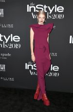 HUNTER SCHAFER at 2019 Instyle Awards in Los Angeles 10/21/2019