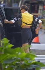 IRINA SHAYK Out and About in New York 10/02/2019