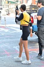 IRINA SHAYK Out and About in New York 10/02/2019