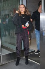 ISABELA MONER Leaves SiriusXM Radio in New York 10/07/2019