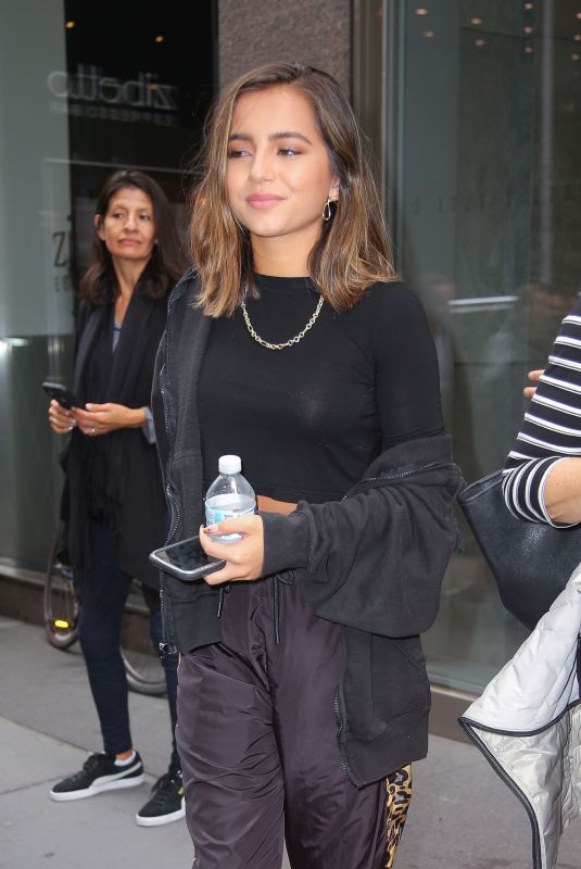 ISABELA MONER Leaves SiriusXM Radio in New York 10/07/2019