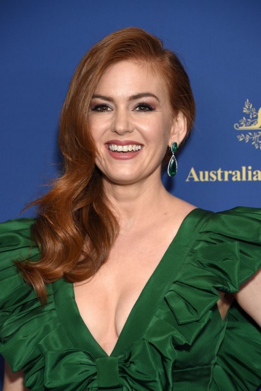 ISLA FISHER at 8th Annual Australians in Film Awards Gala & Benefit Dinner in Century City 10/23/2019
