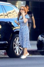ISLA FISHER Out Shopping in West Hollywood 10/21/2019