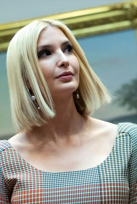 IVANKA TRUMP at US President Donald Trump Meets Nasa Astronauts in Washington D.C. 10/18/2019