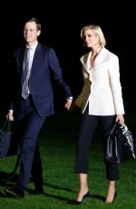 IVANKA TRUMP Returns to the White House in Washington D.C. 10/18/2019