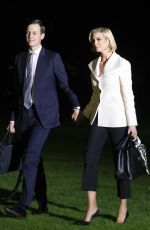 IVANKA TRUMP Returns to the White House in Washington D.C. 10/18/2019