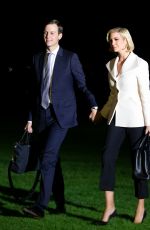 IVANKA TRUMP Returns to the White House in Washington D.C. 10/18/2019