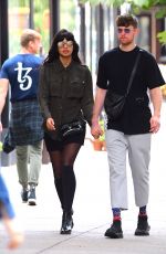 JAMEELA JAMIL and James Blake Out in New York 10/01/2019