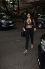 JANHVI KAPOON Arrives at a Gym in Mumbai 10/26/2019