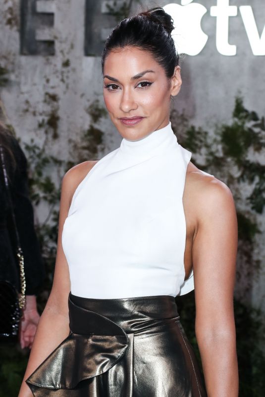 JANINA GAVANKAR at See Premiere in Westwood 10/21/2019