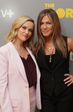 JENNIFER ANISTON and REESE WITHERSPOON at Apple TV + Conference 10/13/2019