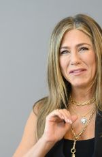 JENNIFER ANISTON at The Morning Show Press Conference in Beverly Hills 10/13/2019