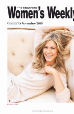 JENNIFER ANISTON in Womens Weekly Magazine, Singapoer November 2019