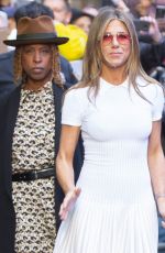 JENNIFER ANISTON Leaves Good Morning America in New York 10/28/2019