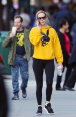 JENNIFER LAWRENCE Heading to a Gym in New York 10/07/2019