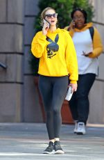 JENNIFER LAWRENCE Heading to a Gym in New York 10/07/2019