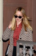 JENNIFER LAWRENCE Leaves John Frieda Hair Salon in New York 10/11/2019