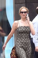 JENNIFER LAWRENCE Shopping at Bergdorf Goodman in New York 10/03/2019