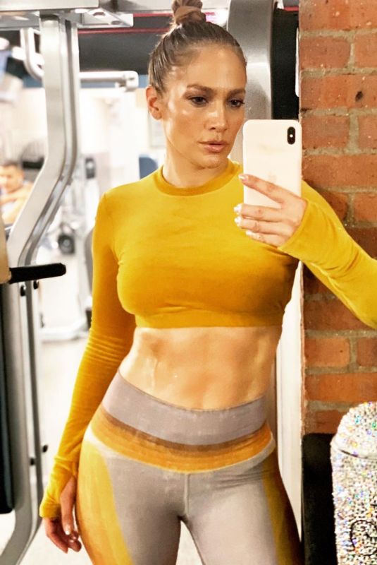 JENNIFER LOPEZ at a Gym - Instagram Photos 10/20/2019