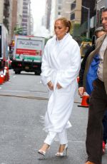 JENNIFER LOPEZ on the Set of Marry Me at Plaza Hotel in New York 10/14/2019