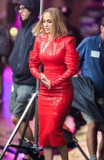 JENNIFER LOPEZ on the Set of Marry Me in New York 10/02/2019