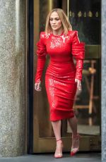 JENNIFER LOPEZ on the Set of Marry Me in New York 10/02/2019
