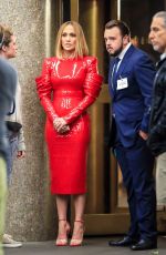 JENNIFER LOPEZ on the Set of Marry Me in New York 10/02/2019