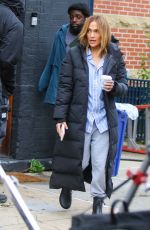 JENNIFER LOPEZ on the Set of Marry Me in New York 10/10/2019