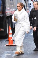 JENNIFER LOPEZ on the Set of Marry Me in New York 10/15/2019