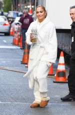JENNIFER LOPEZ on the Set of Marry Me in New York 10/15/2019