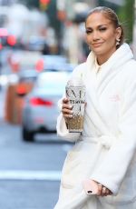 JENNIFER LOPEZ on the Set of Marry Me in New York 10/15/2019