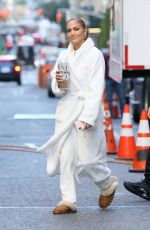 JENNIFER LOPEZ on the Set of Marry Me in New York 10/15/2019