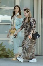 JESSICA ALBA Out for Lunch in Los Angeles 10/08/2019