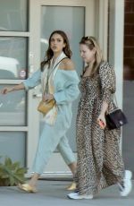 JESSICA ALBA Out for Lunch in Los Angeles 10/08/2019