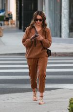 JESSICA ALBA Out in Hollywood 10/21/2019
