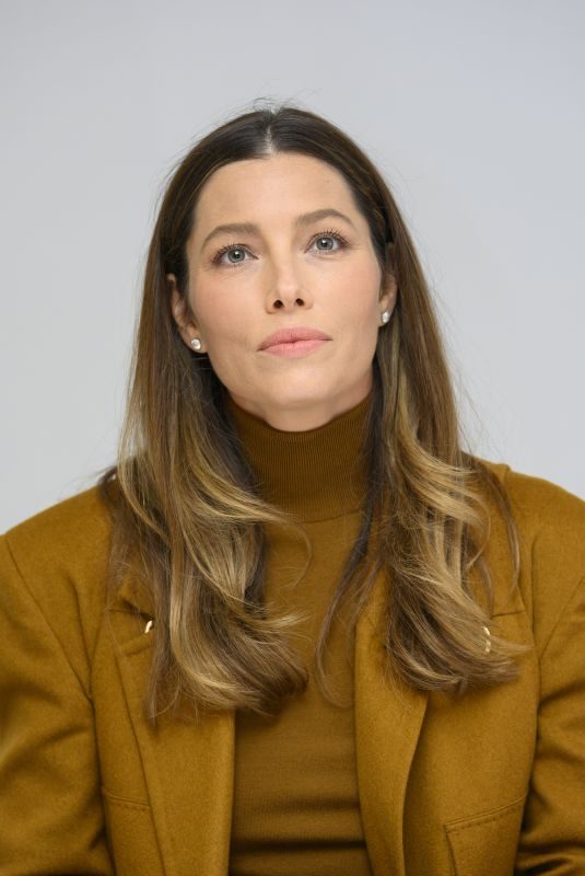 JESSICA BIEL at Limetown Press Conference in Beverly Hlls 10/14/2019