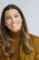 JESSICA BIEL at Limetown Press Conference in Beverly Hlls 10/14/2019