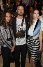 JESSICA BIEL at Louis Vuitton Fashion Show in Paris 10/01/2019
