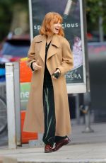 JESSICA CHASTAIN Out and About in New York 10/13/2019