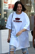 JESSIE J Out and About in Los Angeles 10/17/2019