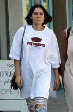 JESSIE J Out and About in Los Angeles 10/17/2019