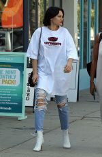 JESSIE J Out and About in Los Angeles 10/17/2019