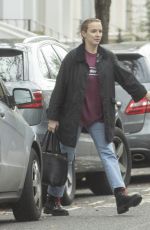 JODIE COMER Out and About in London 10/18/2019