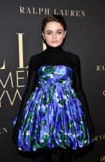 JOEY KING at Elle Women in Hollywood Celebration in Los Angeles 10/14/2019