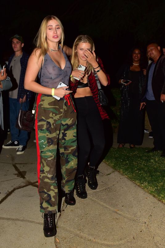 JOSIE CANSECO Leaves Mansion Party in Beverly Hills 10/19/2019