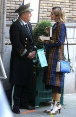 JULIA CHAN on the Set of Katy Keene in Park Avenue in New York 10/07/2019
