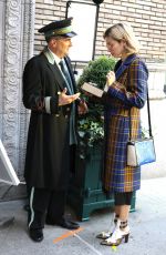 JULIA CHAN on the Set of Katy Keene in Park Avenue in New York 10/07/2019